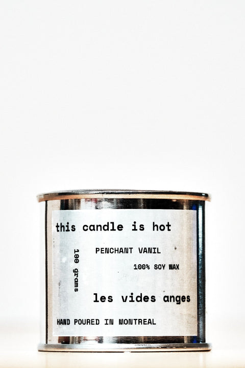Penchant Vanil Soy Candle - LES VIDES ANGES