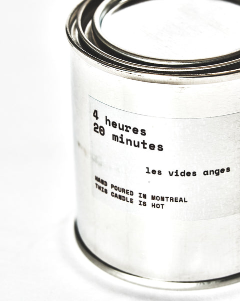 4 heures 20 minutes Candle - LES VIDES ANGES Candle collection cannabis scent weed hemp ganja flower